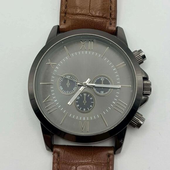 Black & Brown Men’s Watch - Picture 3 of 5